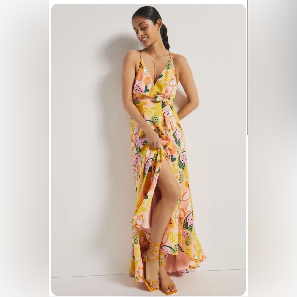 NWT Hutch High-Low Wrap Dress Small